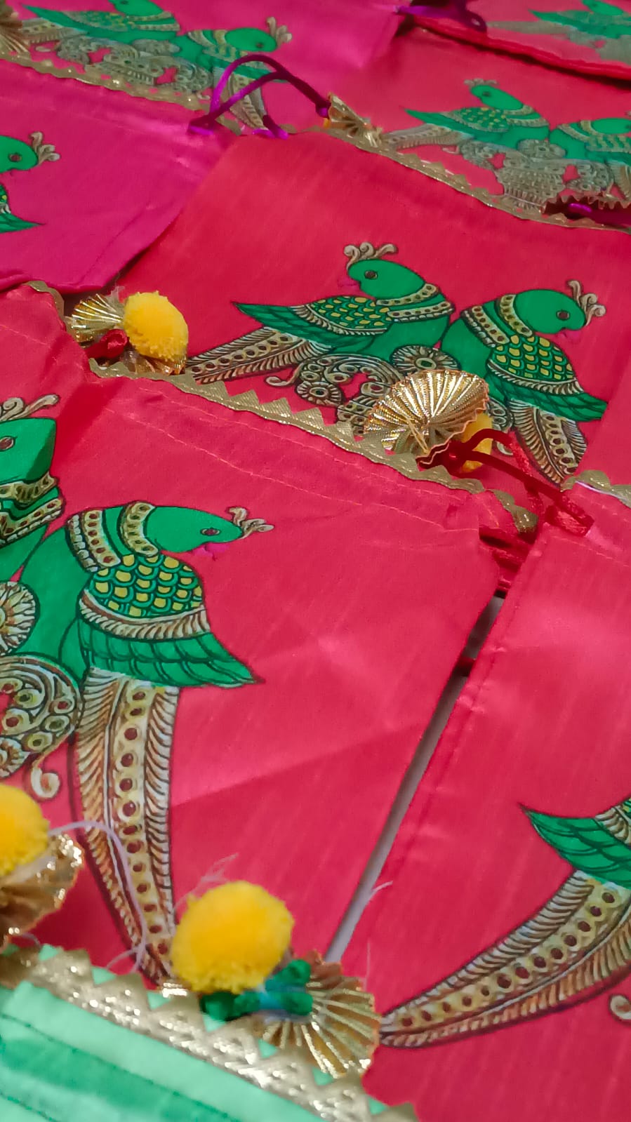 Pichwai Potli Pink 2
